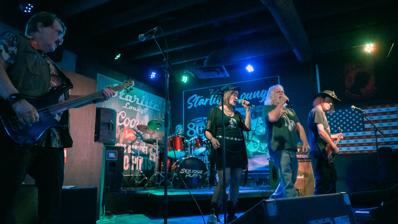 Live music performance by Serious Play at Starlite Lounge in Glendale, AZ