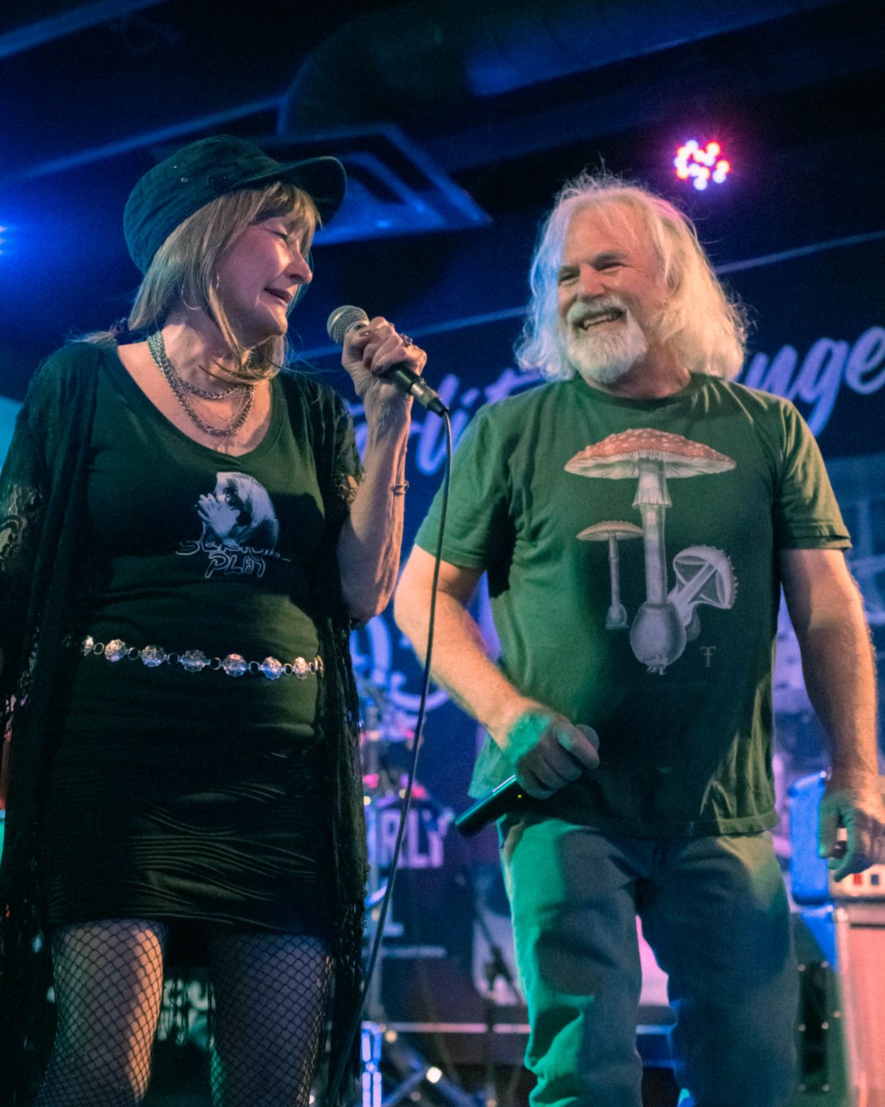 Dual vocalists sharing the stage at Starlite Lounge in Glendale, AZ